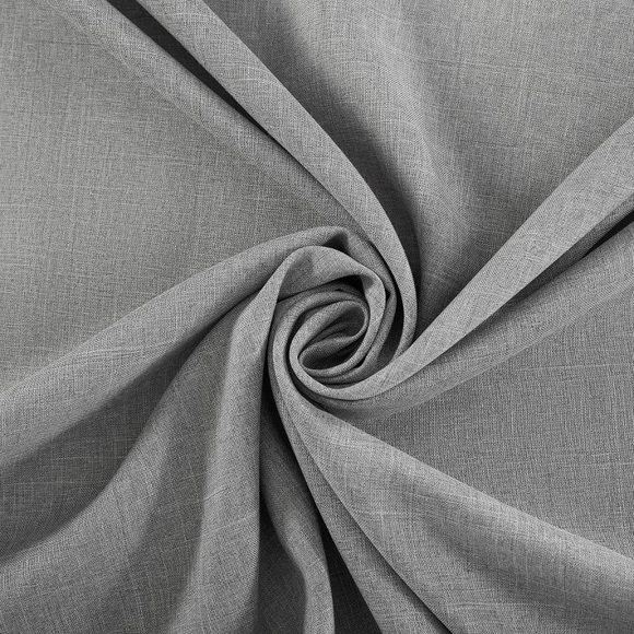 NIP Joshua Heathered Textured Tab Top Semi Sheer Curtain Panel Silver- No 918 - Picture 6 of 11